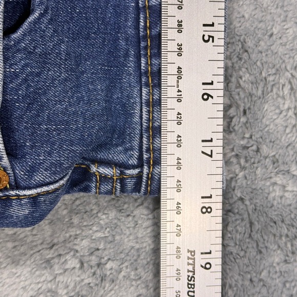 Levi's‎ 505 Regular Fit Jeans Mens W36 L32 Medium Wash Blue Denim - Picture 8 of 10